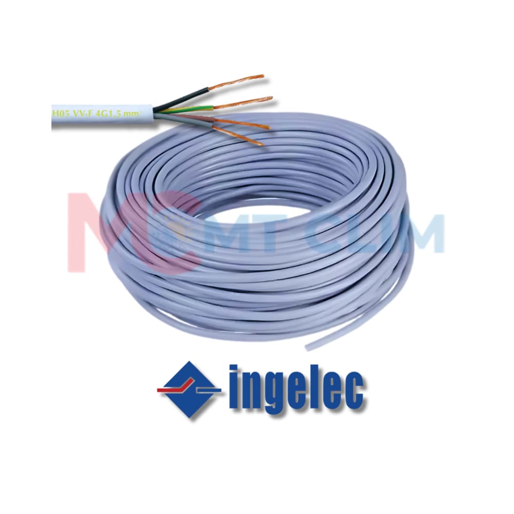 Câble souple 4 x 1,5 mm²